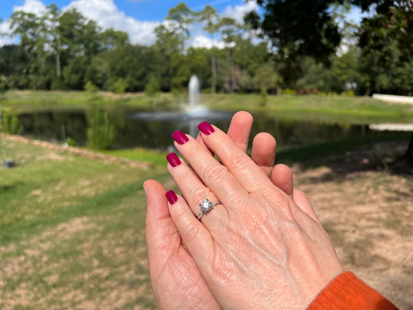 Twisted Classic Solitaire Asscher Engagement Ring Double Pavé Band