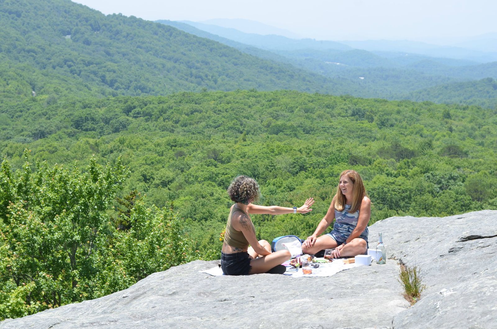 The Signature V Princess Engagement Ring Pavé Band White Gold