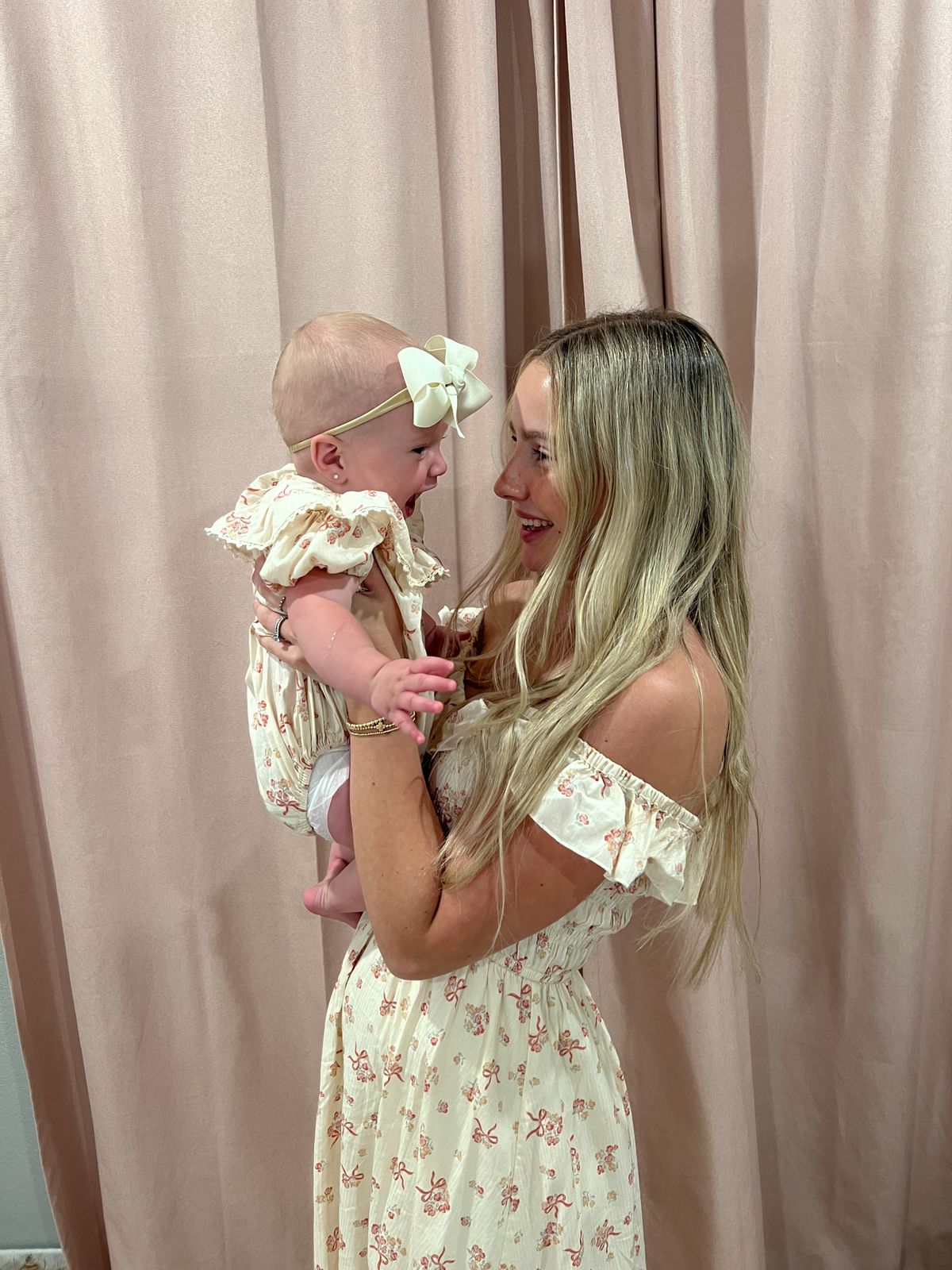 Stella Dress | Bow Ditsy – Noralee