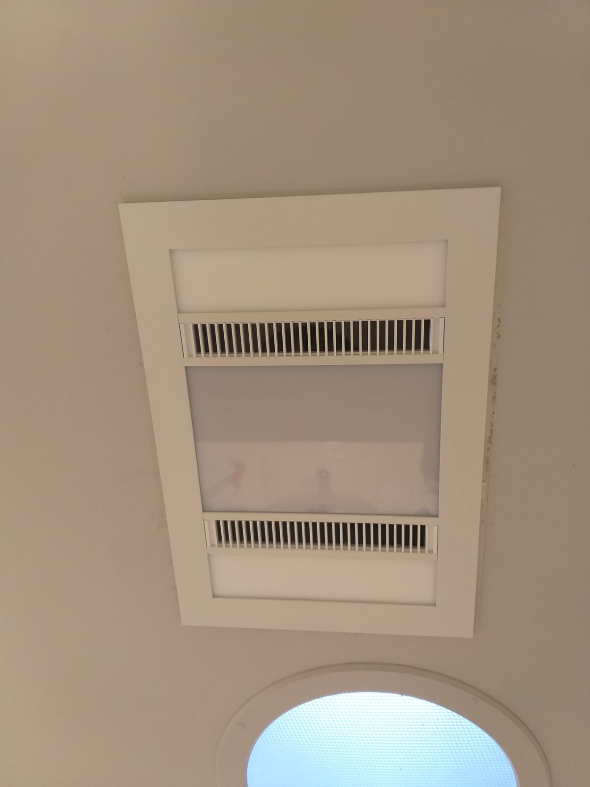 Phoenix 3in1 Bathroom Heater, Exhaust Fan & CCT LED Light in Black o The Lighting Outlet NZ