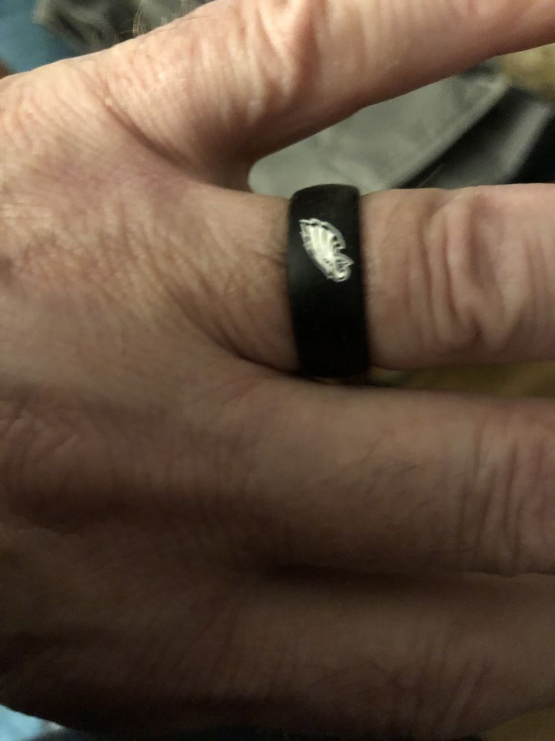 Philadelphia Eagles Silicone Wedding Ring Lifetime Warranty Groove Life Philadelphia Eagles Silicone Wedding Ring Lifetime Warranty Groove Life