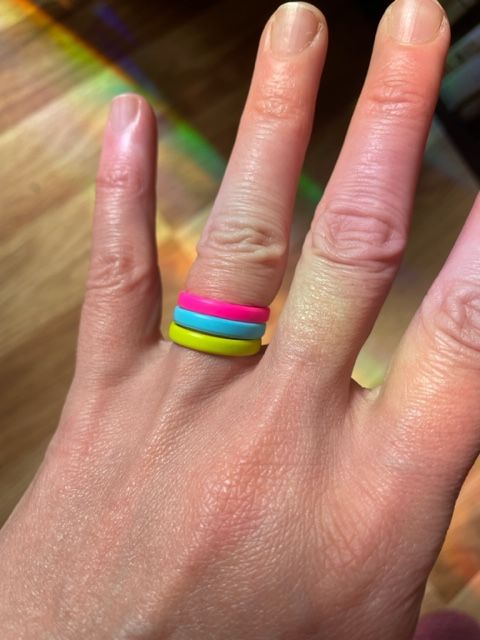 The Boardwalk - Stackable Silicone Ring for Women - Groove Life