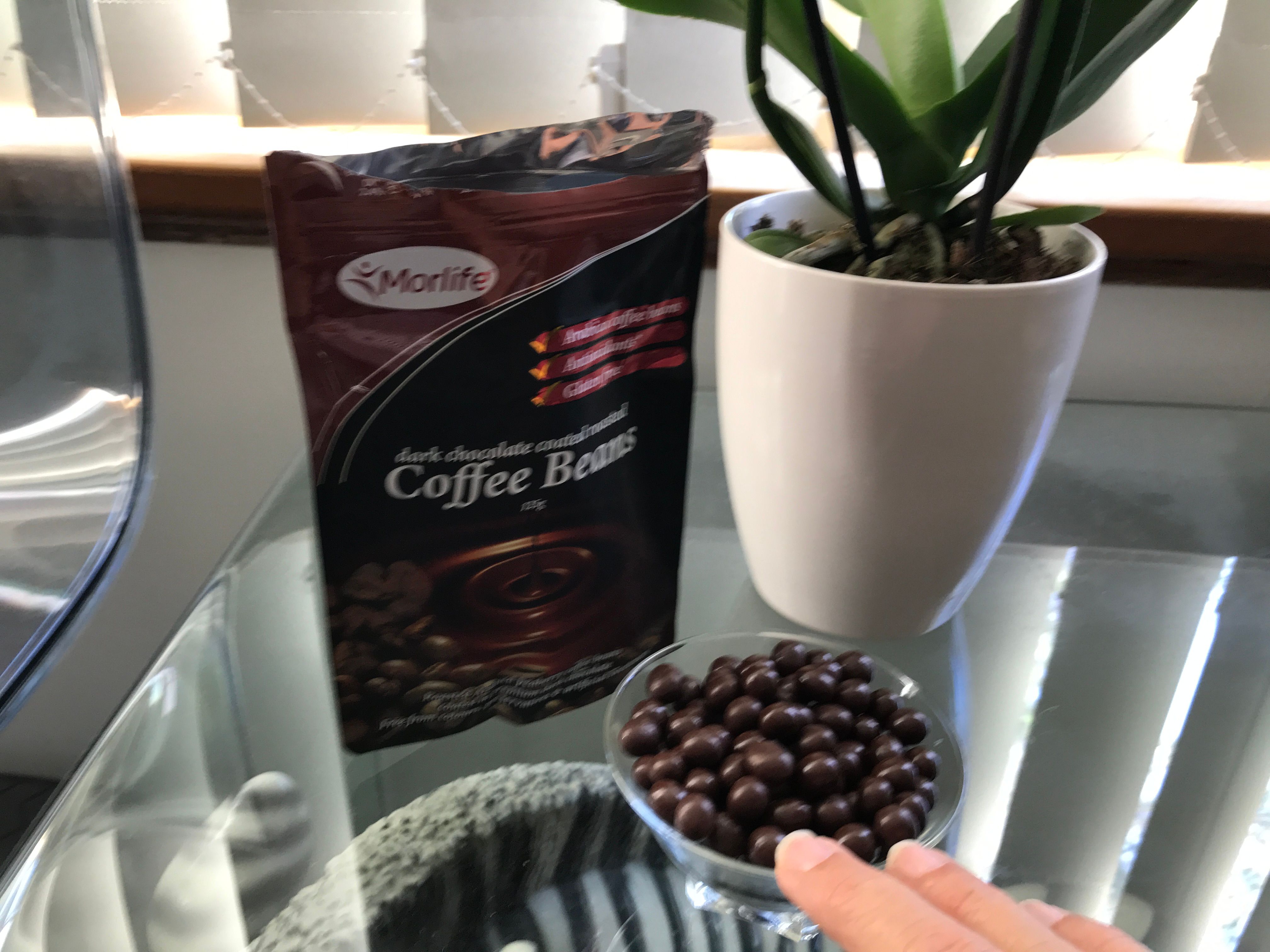 Dark chocolate coffee beans Buy choc coated coffee beans Morlife