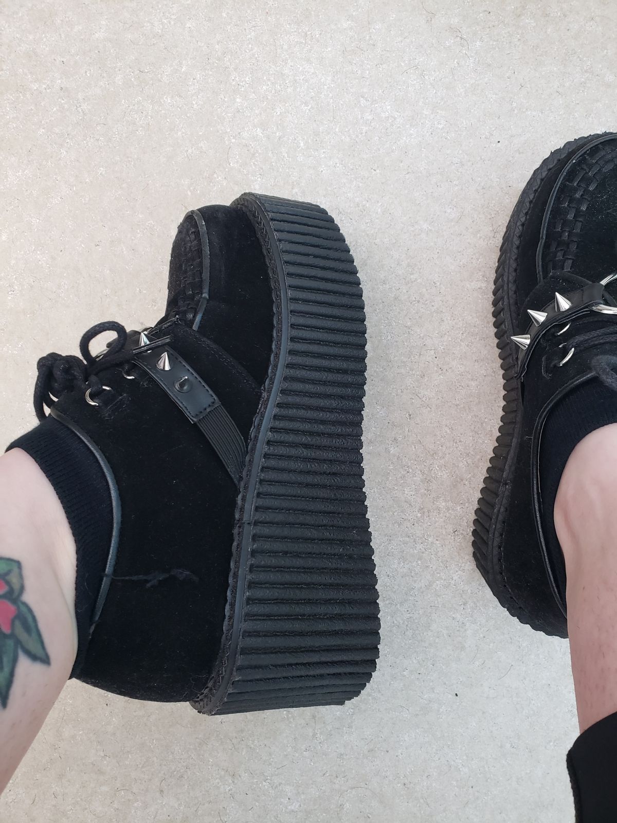 demonia creeper 206 black