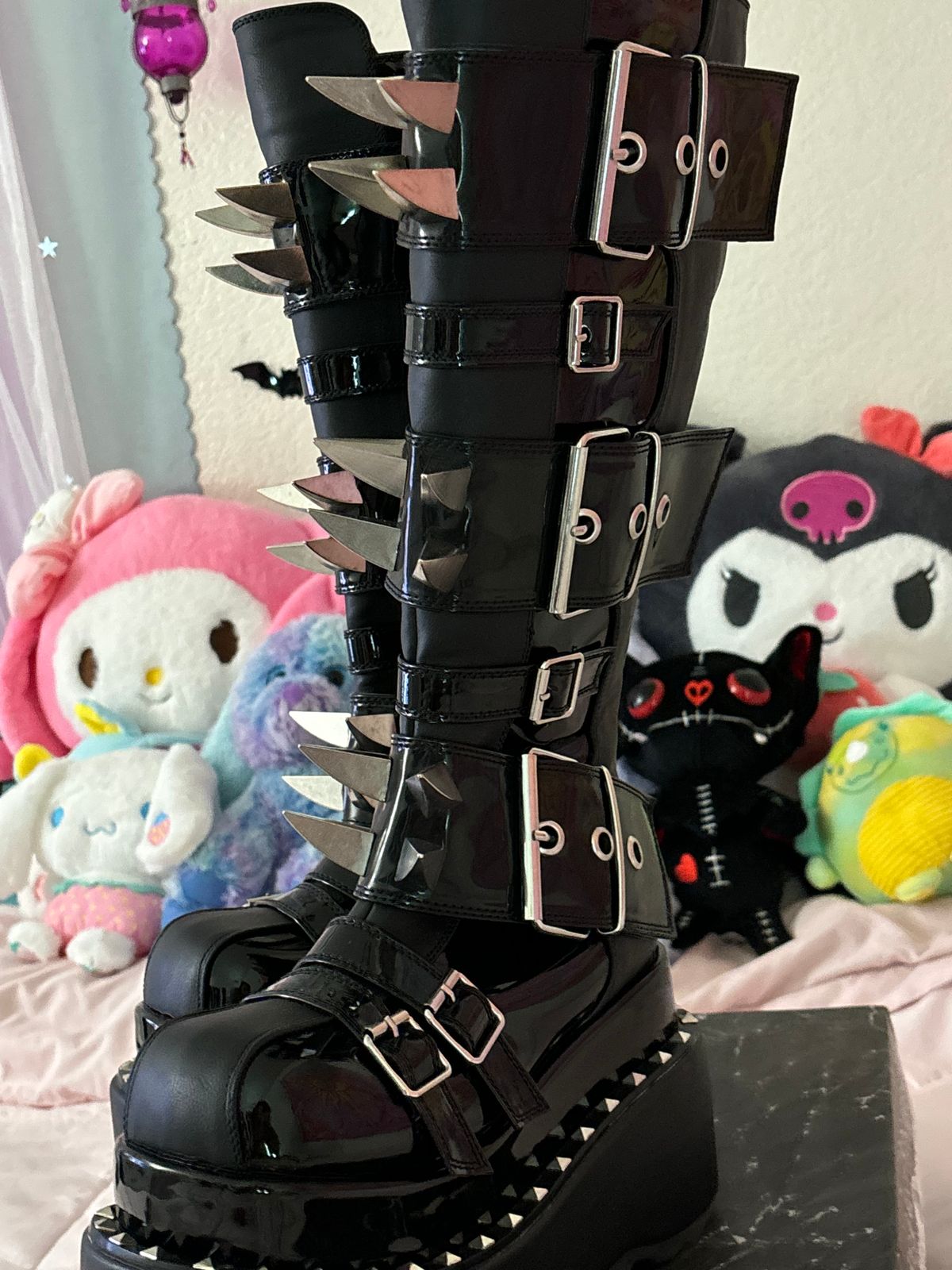 [DEINET] TEDDY BEAR BUCKLE BOOTS /追跡付 DEINET] TEDDY BEAR BUCKLE BOOTS /追跡付