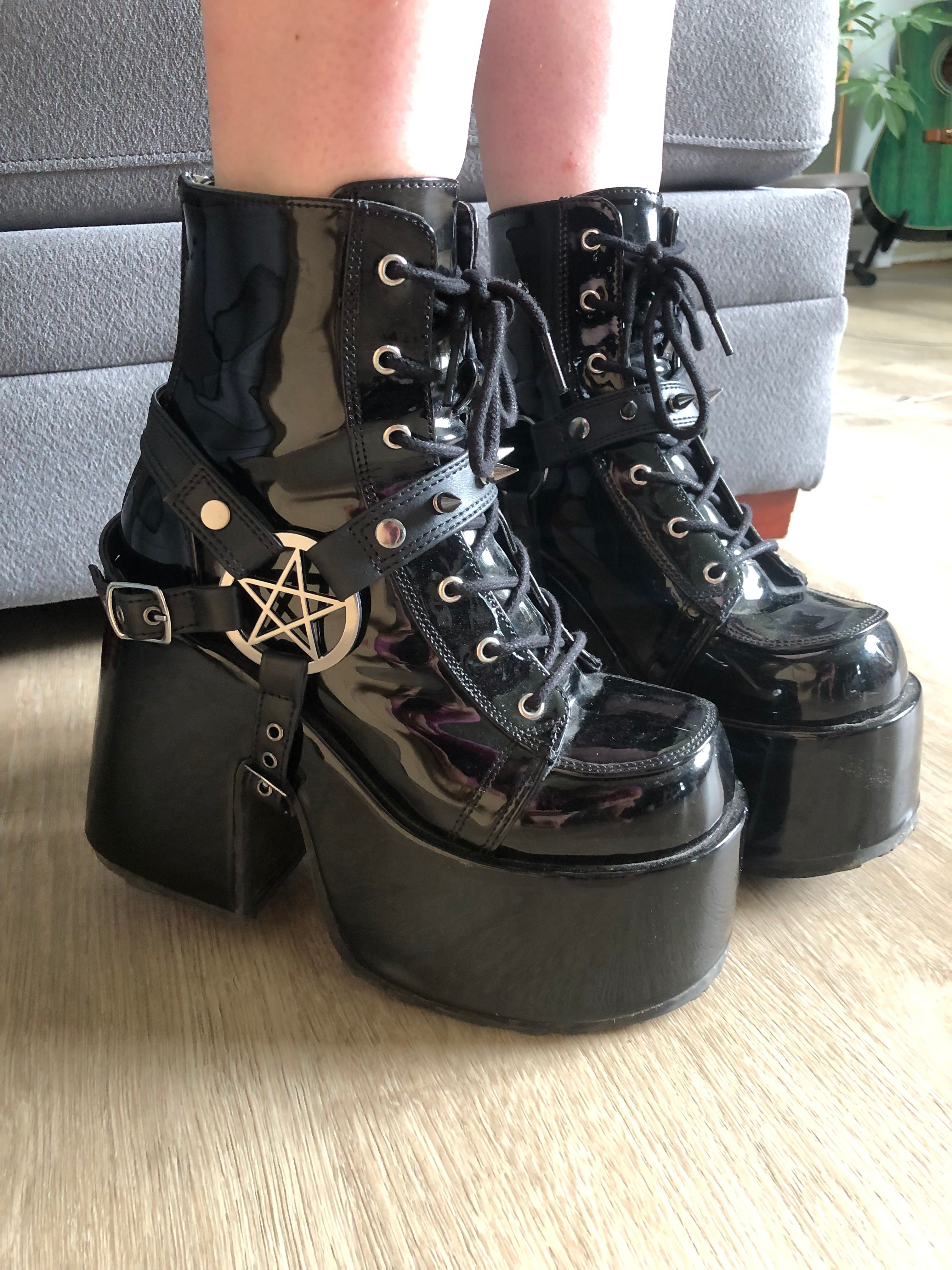【NONCODE】Tenua Buckle Strap Midi Boots Ander Buckle Strap Boots (3cm) - SAPPUN