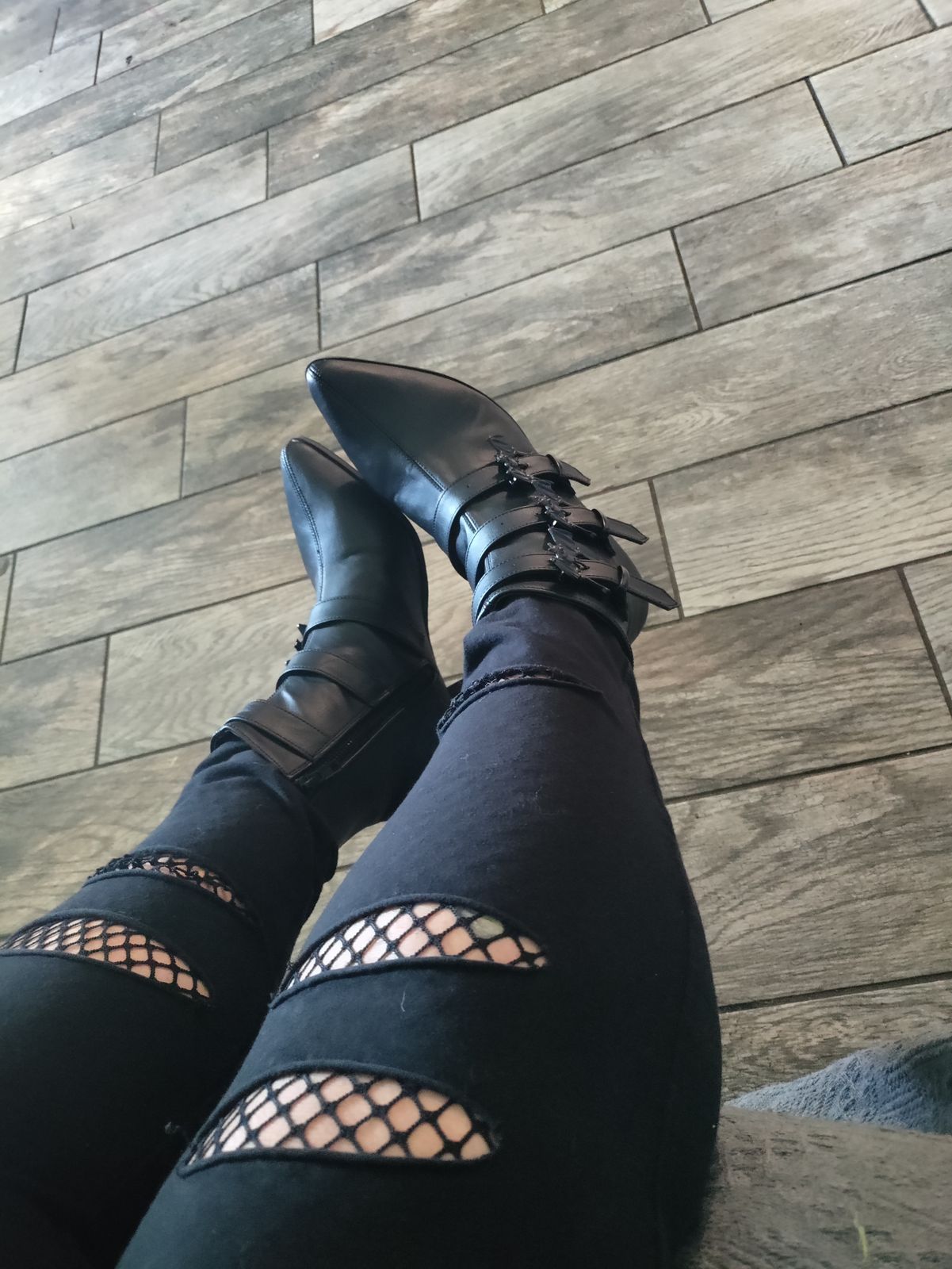 日本未入荷 Demonia - WARLOCK-50-C WARLOCK-50-C Black Vegan Leather Unisex Pointed Toe Ankle