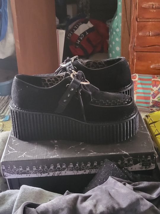 demonia creeper 206 black