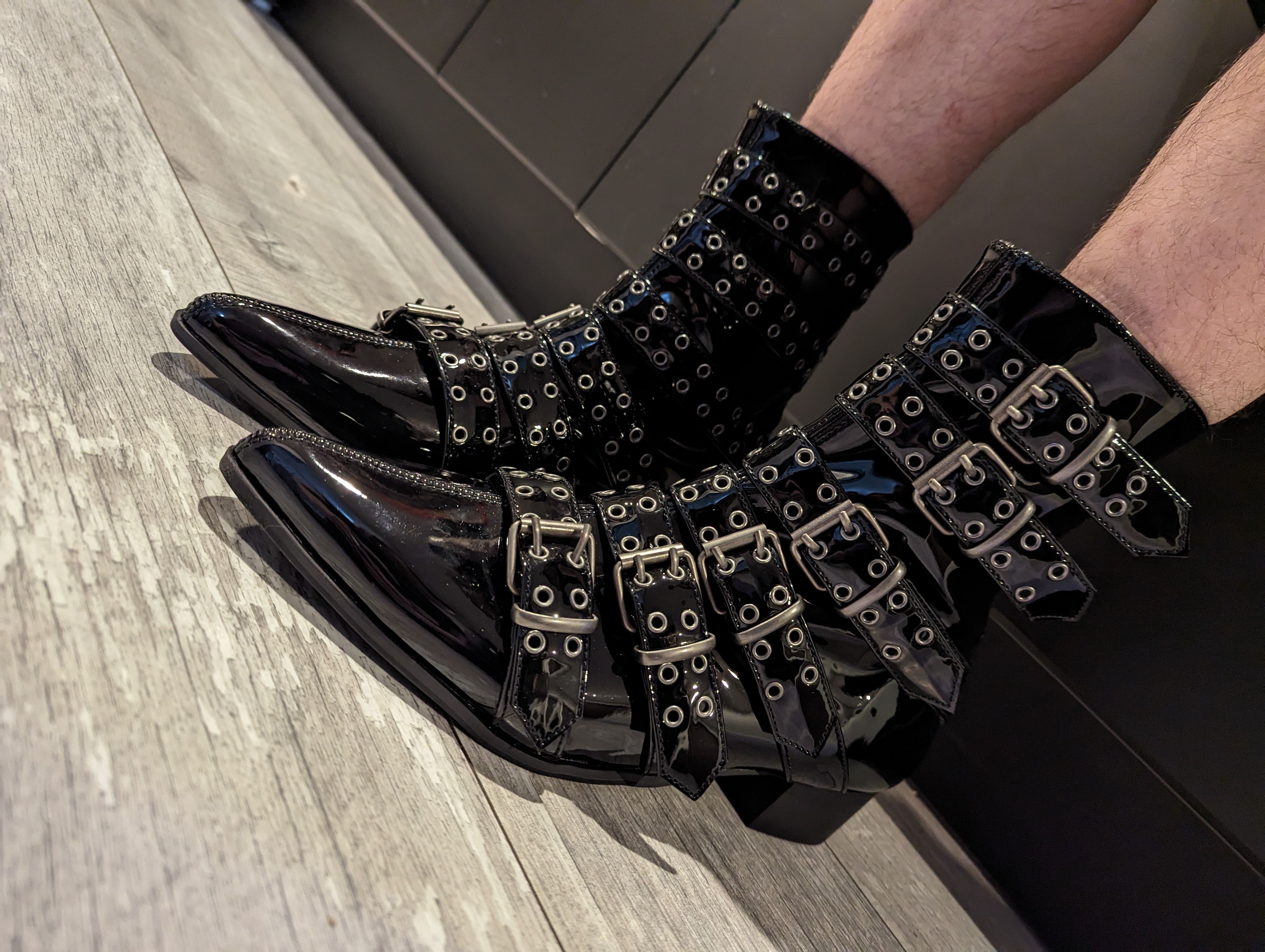 やまちゃん専用BOTAS BOTINES CHAMULA ブラック クロッグ Amazon.com: YDYCG Winter Big Size 43 Black Gothic Style Cool