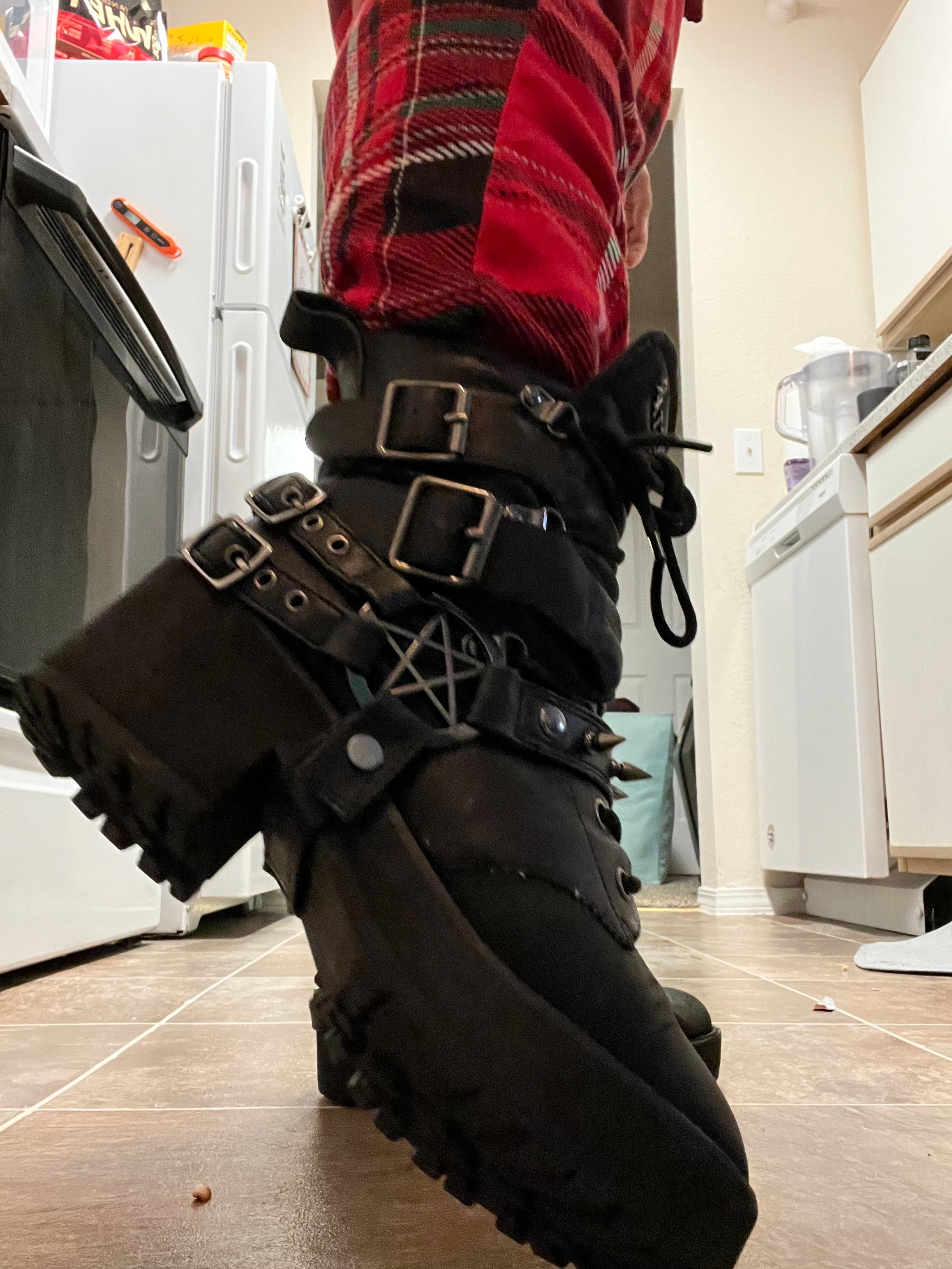 Demonia Pentagram Boot Harness (Pair) – Demonia Cult