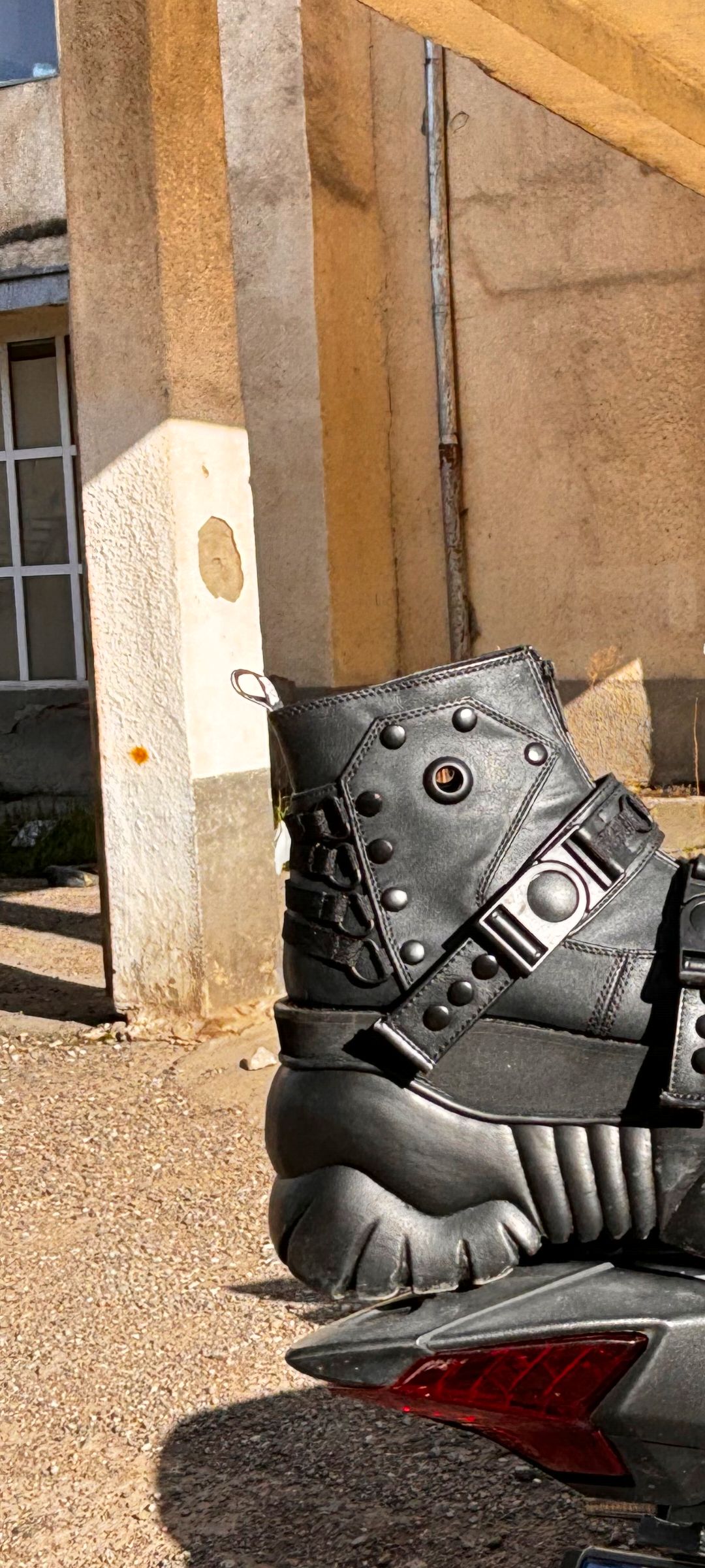 靴 DEMONIA / BOXER-01 Blk Vegan Leather DEMONIA 