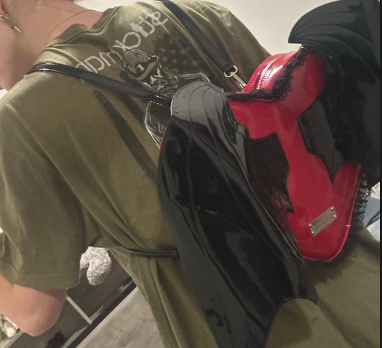 Autumn SALE【新品】DEMONIA バックパック Demonia Patent Heart Batwing Backpack – Demonia Cult