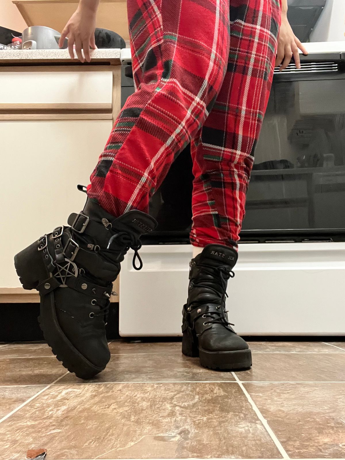 Demonia Pentagram Boot Harness (Pair) – Demonia Cult