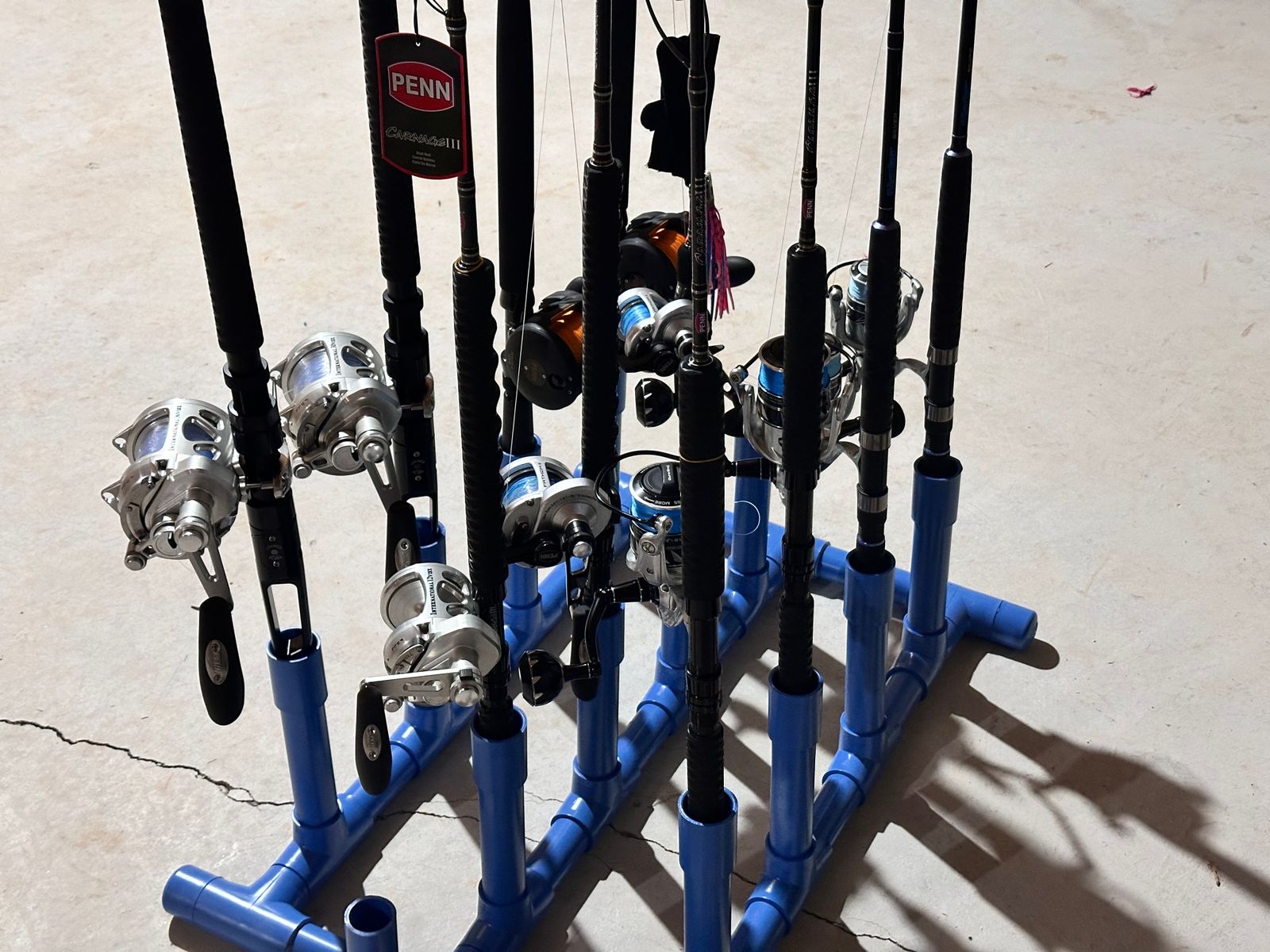 canadian tire fishing rod holder Triple Tube positive locking Canadian Tire Berkley Fishing Rod