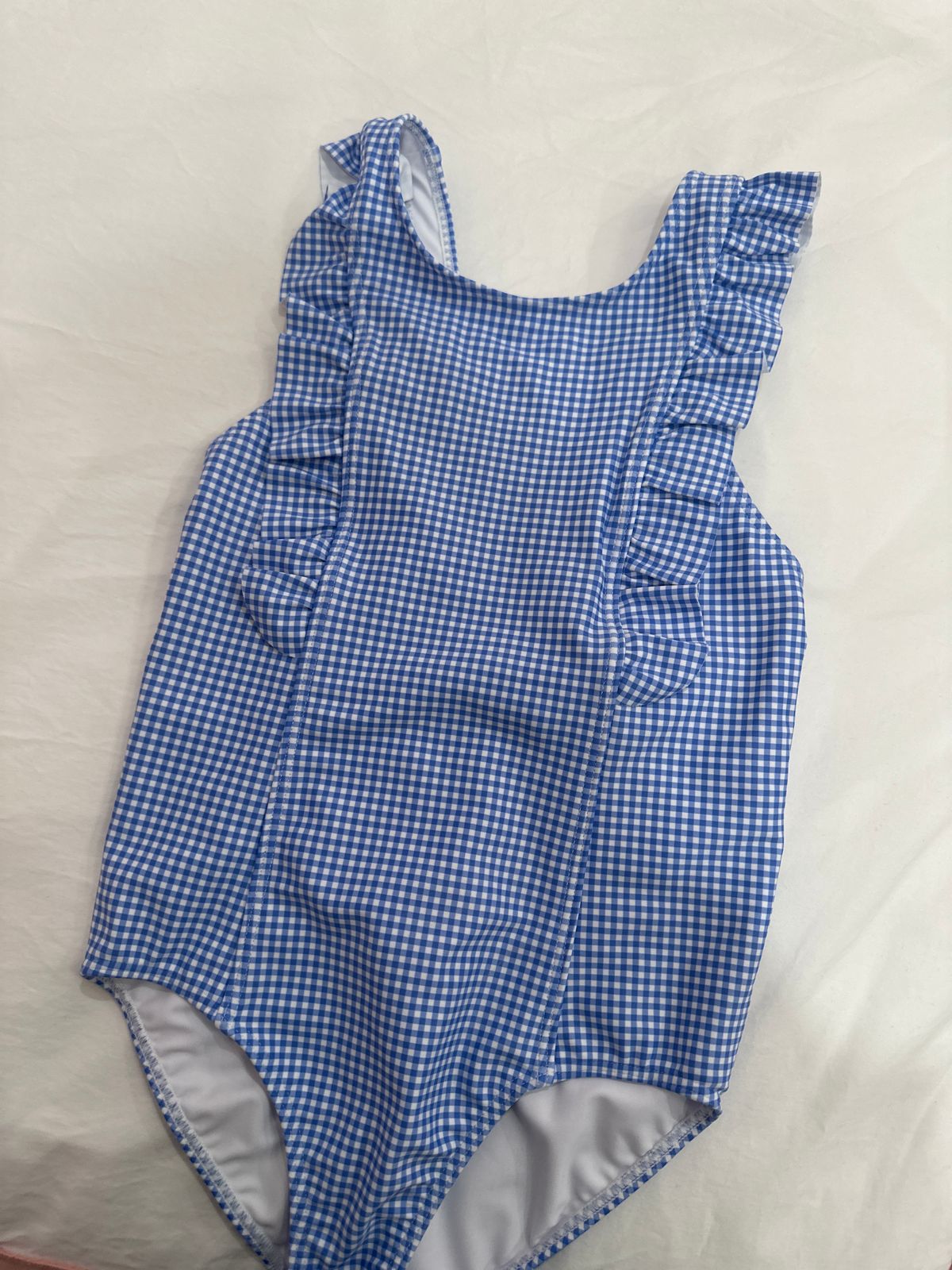 ■LAMEREI■ Ruffle Gingham Check SwimSuit[LMBBSW210]Sky Blue Frame_82.png?v=1739907036