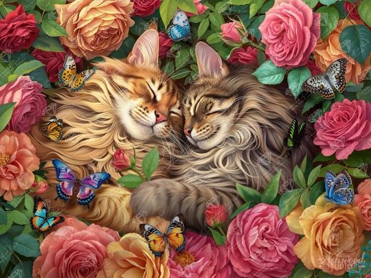 Cats in Love – Diamond Art Club