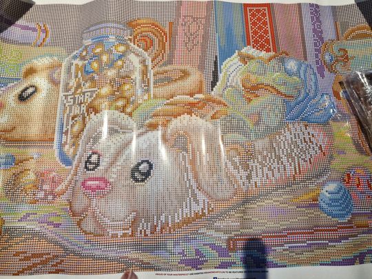 ボンボンさん専用ダイヤモンドアートクラブ　Dreaming with ダイヤモンドアートクラブDreaming with Wolves