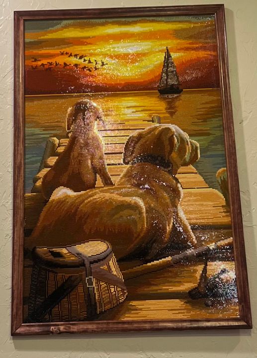Dockside Sunset – Diamond Art Club