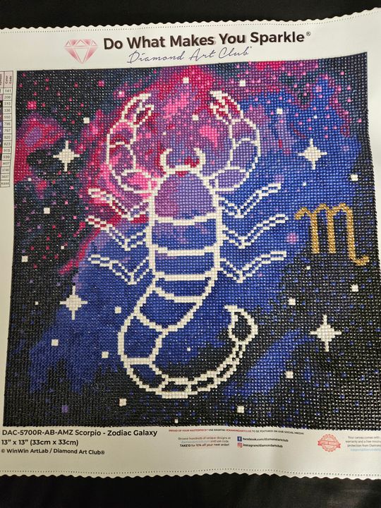 diamond art club Scorpio ダイヤモンドアートクラブ Scorpio – Diamond Art Club