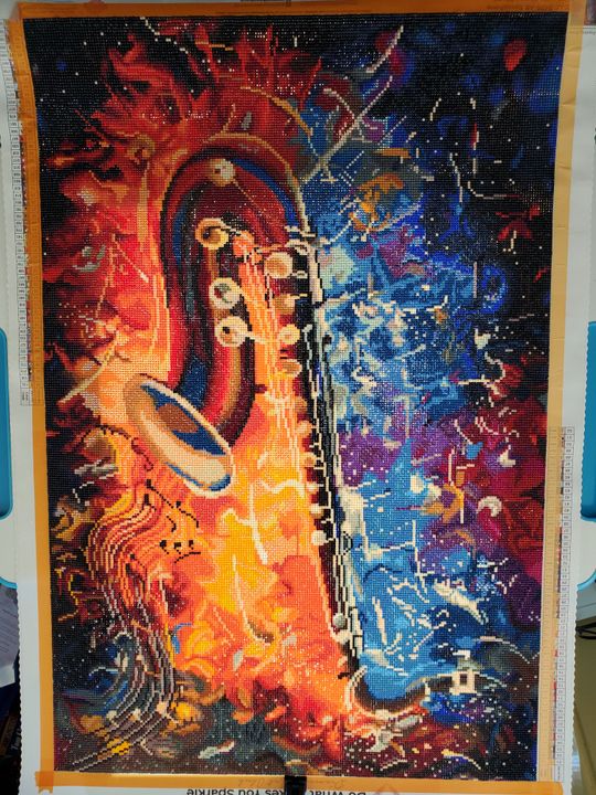 Saxophone Diamond Art Club