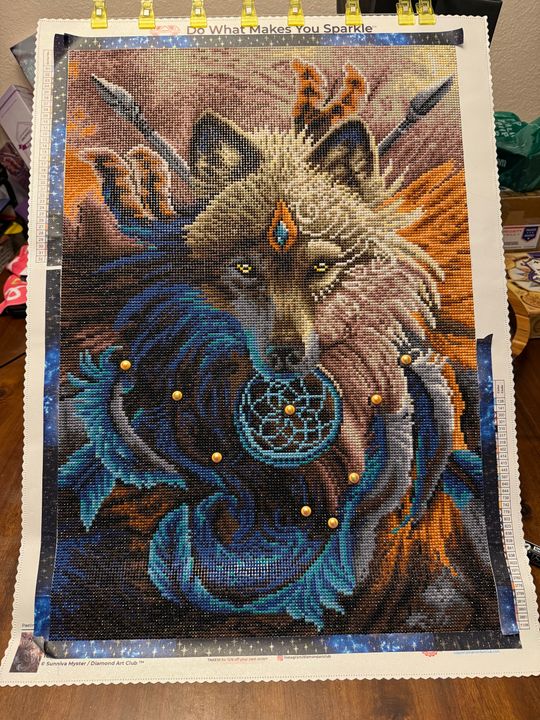 Wolf Dreamcatcher – Diamond Art Club