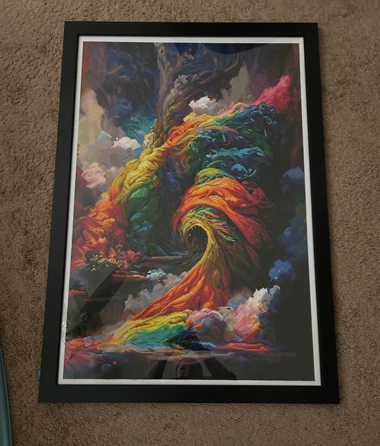 ダイヤモンドアートクラブ　Mystery Kit DACキット Mystery Kit #47 - Abstract – Diamond Art Club