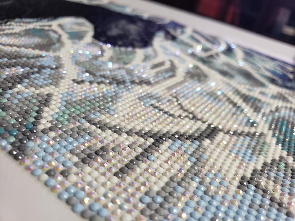 Black and White Diamond Painting Diamond Art Club™