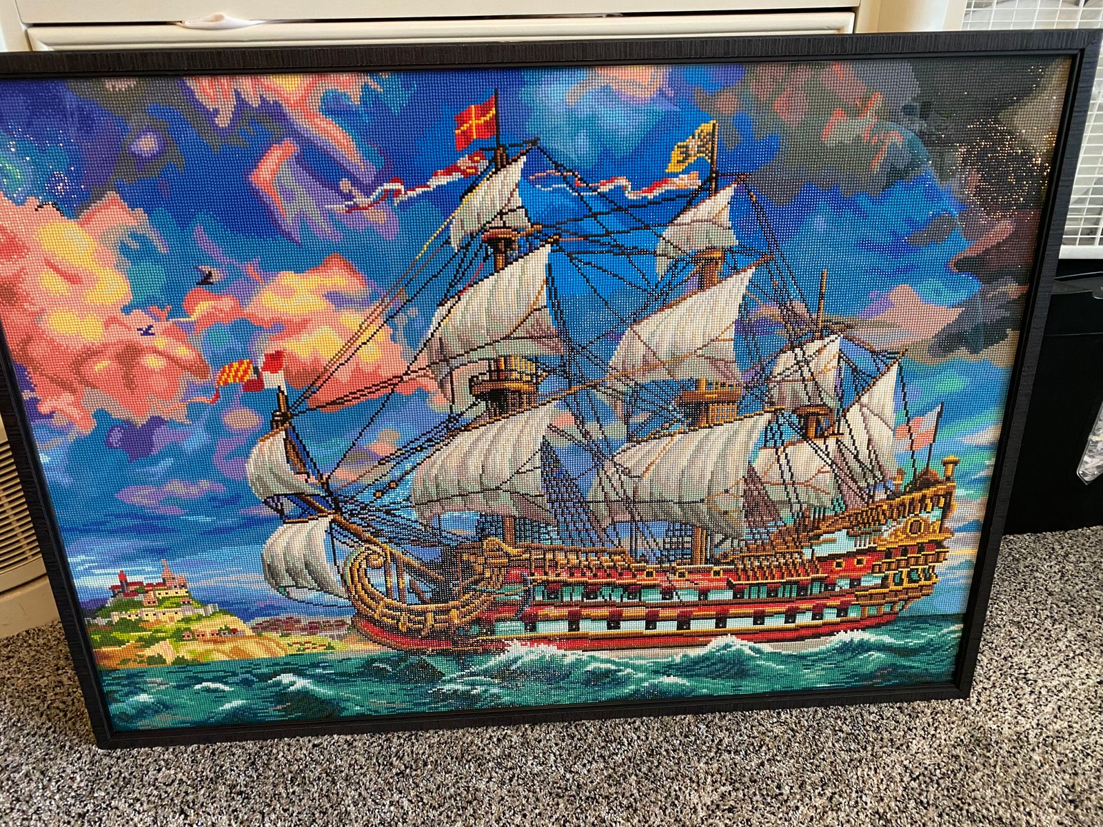 Majestic Ship Diamond Art Club