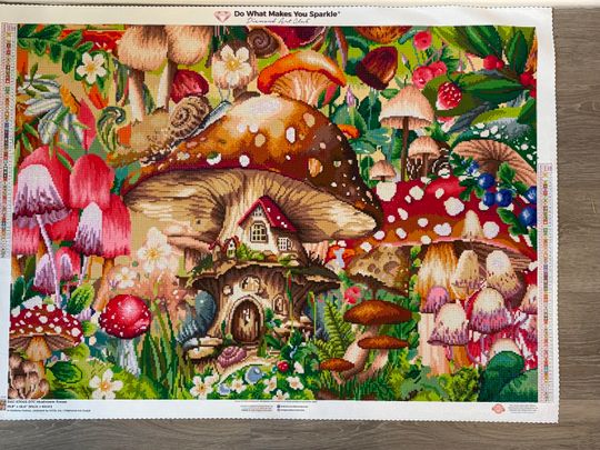 kumiさん専用★ ダイヤモンドアートクラブ　Mushroom Forest Mushroom Forest – Diamond Art Club