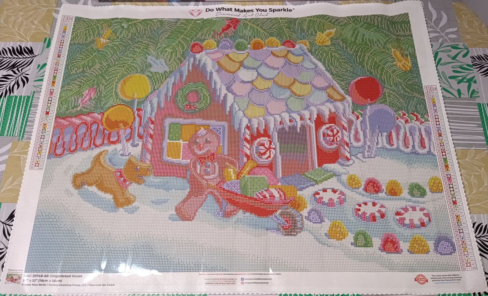 Gingerbread House – Diamond Art Club