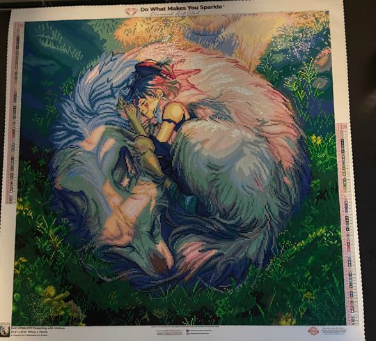 Dreaming with Wolves – Diamond Art Club