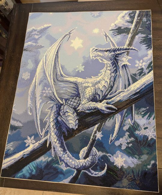 Snow Dragon – Diamond Art Club