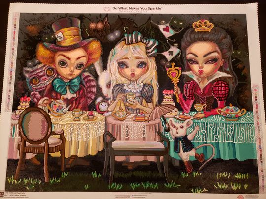 ダイヤモンドアートクラブ The Tea Party キット The Tea Party – Diamond Art Club