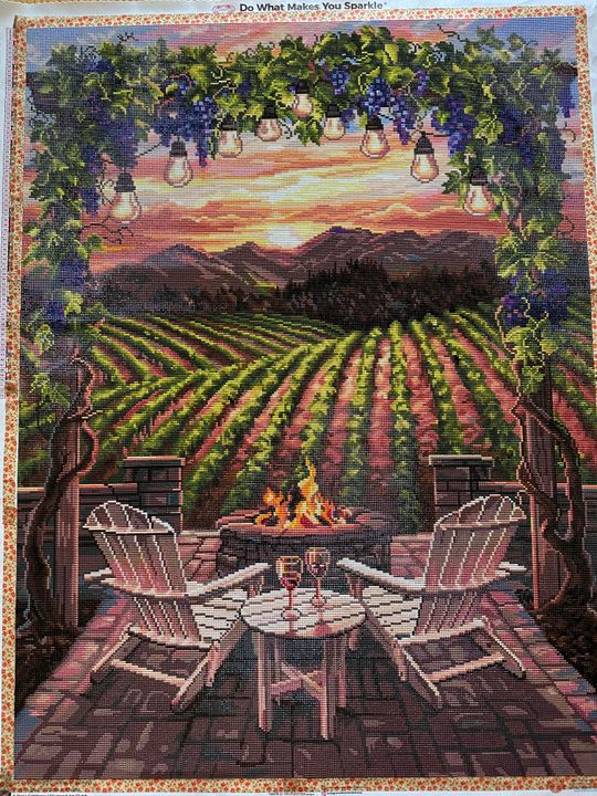 ダイアモンドアートクラブ(Wine at Sunset)