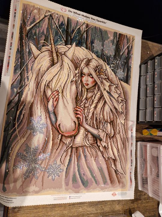 DAC ダイヤモンドアートクラブ Snow Princess Snow Princess – Diamond Art Club