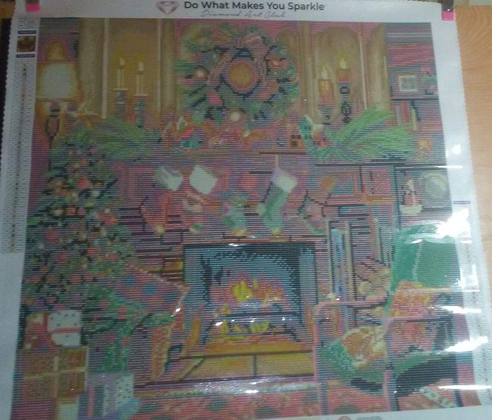 Fireside Christmas Diamond Painting Diamond Art Club™
