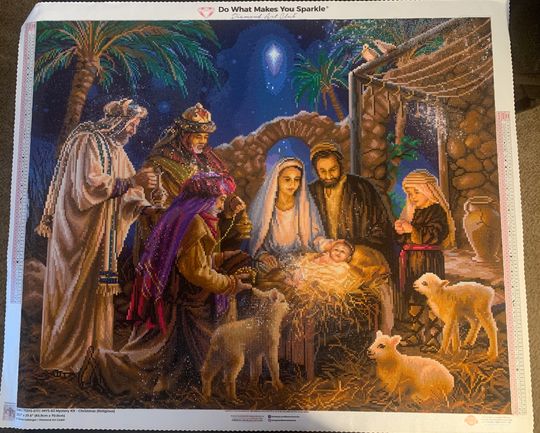 Mystery Kit #63 - Christmas (Religious) – Diamond Art Club