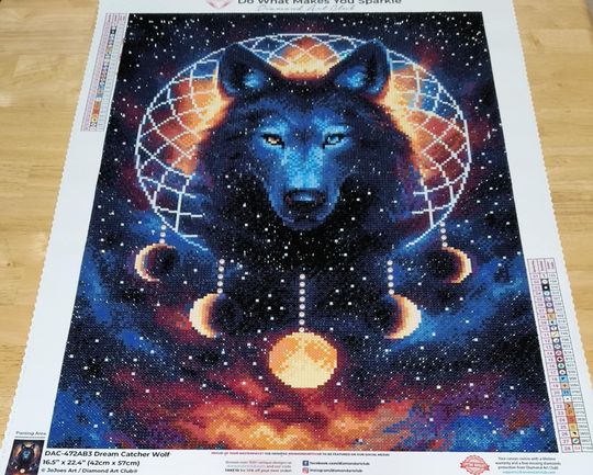 ダイヤモンドアートクラブ　Dreaming with Wolves Dreaming with Wolves – Diamond Art Club