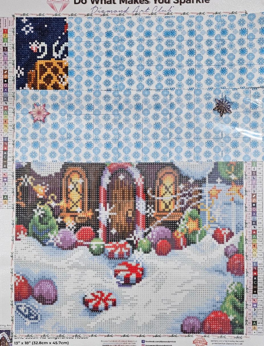Gingerbread House – Diamond Art Club