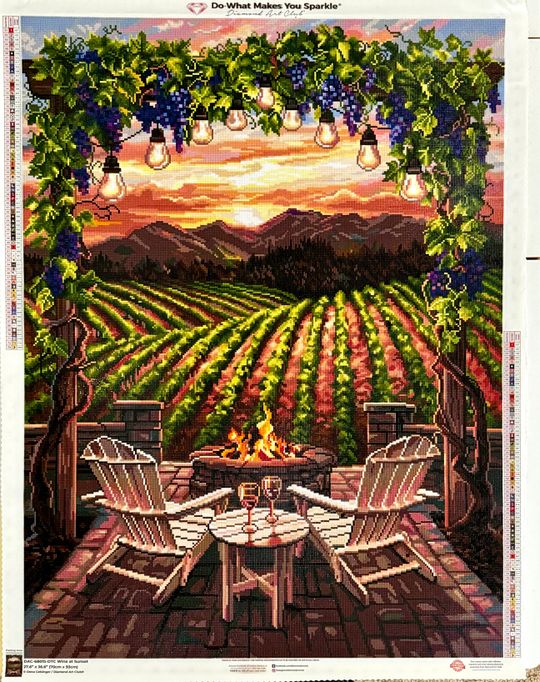 ダイアモンドアートクラブ(Wine at Sunset)