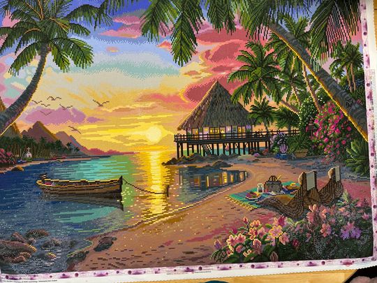 ダイアモンドアートクラブ　「Hidden Paradise」 ダイアモンドアートクラブ「Hidden Paradise」