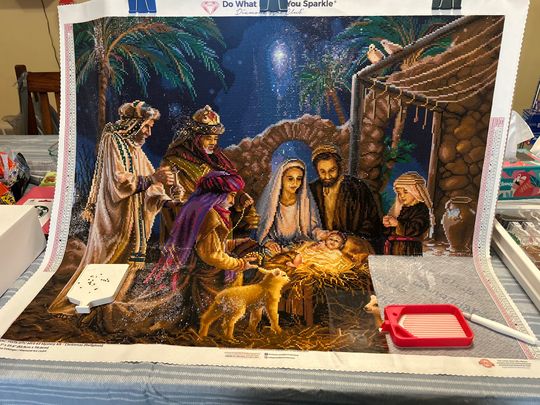 Mystery Kit #63 - Christmas (Religious) – Diamond Art Club