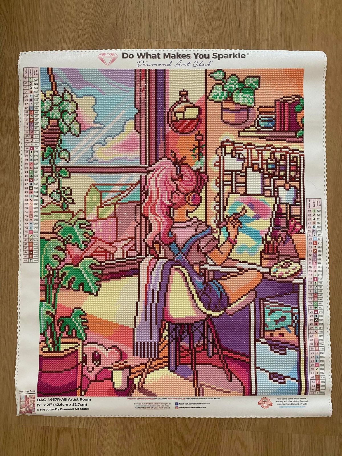 Artist Room Diamond Painting | Diamond Art Club®