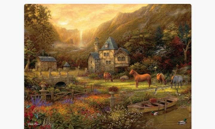 The Golden Valley – Diamond Art Club