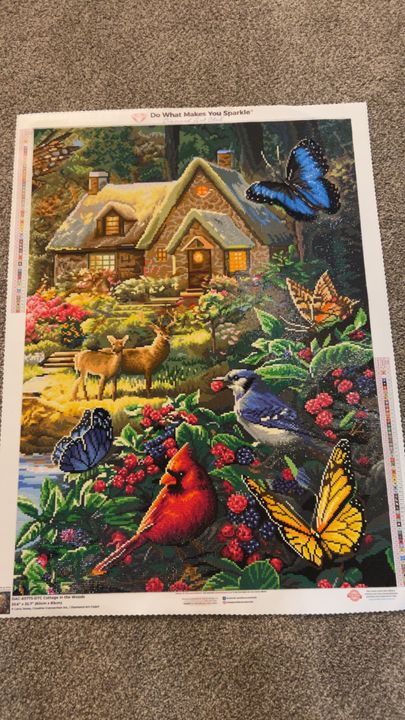 Cottage in the Woods – Diamond Art Club
