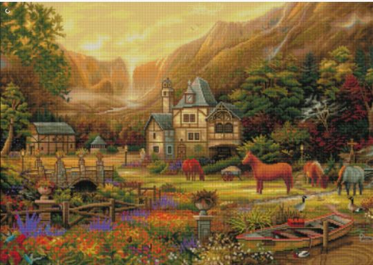 The Golden Valley – Diamond Art Club