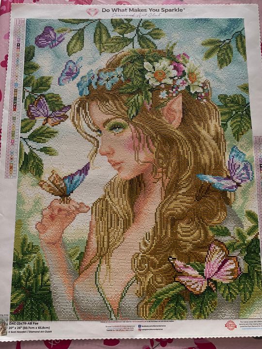 DAC ダイヤモンドアートクラブ Seelie Strawberry Fae Seelie Strawberry Fae – Diamond Art Club