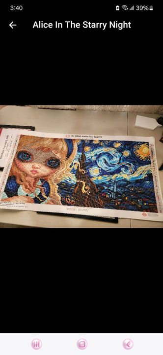 はる★ダイヤモンドアートクラブ　Alice in Wonderland Akakura Illustration Alice's Adventures in Wonderland Non