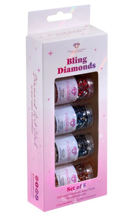Iridescent - Jewel Tones Round (Set of 5) – Diamond Art Club