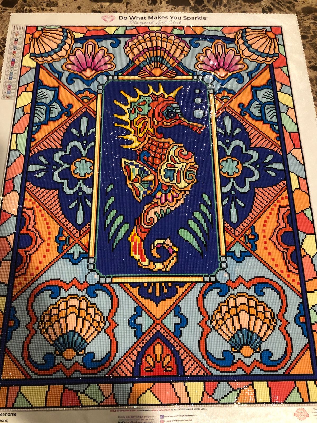 Seahorse – Diamond Art Club